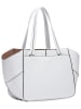 LIEBESKIND BERLIN Leder-Schultertasche "Shopper M" in Weiß - (B)23 x (H)28 x (T)14 cm