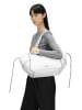 LIEBESKIND BERLIN Leren schoudertas "Shopper M" wit - (B)23 x (H)28 x (D)14 cm