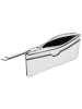 LIEBESKIND BERLIN Leren portemonnee "Star" wit - (B)13 x (H)8 x (D)0,5 cm