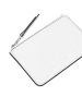 LIEBESKIND BERLIN Leren portemonnee "Star" wit - (B)13 x (H)8 x (D)0,5 cm