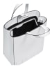 LIEBESKIND BERLIN Leren handtas "Paperbag M" wit - (B)29 x (H)34 x (D)15 cm