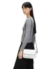 LIEBESKIND BERLIN Leder-Schultertasche "Crossbody S" in Weiß - (B)22 x (H)14 x (T)6 cm