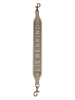 LIEBESKIND BERLIN Pasek w kolorze szarobrązowym do torebki - dł. 38 cm