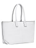 LIEBESKIND BERLIN Leder-Schultertasche "Chelsea M" in Weiß - (B)36 x (H)27 x (T)15 cm