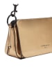 LIEBESKIND BERLIN Leren schoudertas "Clarice" goudkleurig - (B)27 x (H)15 x (D)8 cm