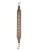 LIEBESKIND BERLIN Pasek w kolorze szarobrązowym do torebki - dł. 38 cm