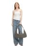 LIEBESKIND BERLIN Skórzany shopper bag "Hobo L" w kolorze szarobrązowym - 64 x 32 x 16 cm
