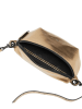LIEBESKIND BERLIN Leren borstbuidel "Tavia" goudkleurig - (B)32 x (H)14 x (D)7 cm