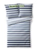 Chiemsee Renforcé beddengoedset "Stripes" blauw