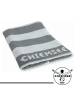 Chiemsee Jacquard-Handtuch in Grau/ Weiß