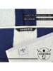 Chiemsee Jacquard-Handtuch in Dunkelblau/ Weiß