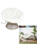 Garden Spirit Outdoorfauteuil "Cancun" beige/wit - (B)96 x (H)77 x (D)86 cm