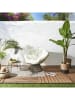 Garden Spirit Outdoorfauteuil "Cancun" beige/wit - (B)96 x (H)77 x (D)86 cm