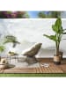 Garden Spirit Outdoorfauteuil "Cancun" beige/wit - (B)96 x (H)77 x (D)86 cm