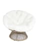 Garden Spirit Outdoorfauteuil "Cancun" beige/wit - (B)96 x (H)77 x (D)86 cm