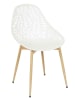 Garden Spirit 4-delige set: stoelen "Lucena" wit - (B)53,3 x (H)83,4 x (D)52,3 cm