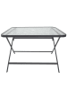 Garden Spirit Gartentisch ''Formantera'' in Grau - (B)110 x (H)75 x (T)70 cm