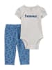 carter's 2-delige outfit grijs/blauw