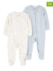 carter's 2-delige set: pakjes wit/lichtblauw