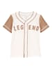 carter's Shirt lichtbruin/wit