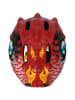 Crazy Safety Kask rowerowy w kolorze czerwonym
