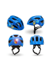 Crazy Safety Fahrradhelm in Blau