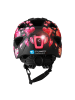 Crazy Safety Fahrradhelm in Schwarz/ Rot/ Pink