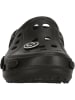 Zigzag Clogs in Schwarz