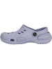 Zigzag Clogs in Grau