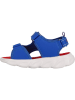 Zigzag Sandalen in Blau/ Rot/ Schwarz