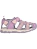Zigzag Halbsandalen in Lila