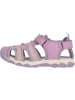 Zigzag Halbsandalen in Lila