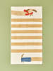 BELLA MAISON Tapijt "Sausage Dog" crème/lichtbruin - (L)150 x (B)80 cm