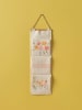 BELLA MAISON Organizer "Freya" w kolorze kremowym ze wzorem - 60 x 20 cm