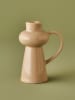 BELLA MAISON Kerzenhalter "Viento" in Beige - (H)17 x  Ø 12 cm