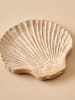 BELLA MAISON Dekoschale "Oyster" in Beige - (B)30 x (H)20 cm