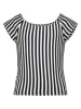Vingino Shirt zwart/wit