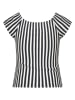 Vingino Shirt zwart/wit