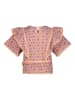 Vingino Bluse in Apricot/ Lila