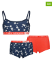 Vingino 3-delige ondergoedset donkerblauw/wit/rood