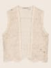 Like Flo Gebreide gilet "Diana" crème