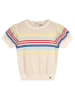 No-No Gebreid shirt "Kae" beige