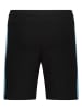 Messi Shorts in Schwarz/ Hellblau