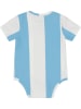 Messi Romper wit/lichtblauw