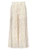 Like Flo Marlenehose "Feline" in Creme/ Rosa