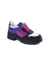 Anna Morellini Leder-Schnürschuhe "Pierista" in Schwarz/ Lila