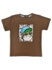 Bondi Shirt 'Awesome' in Braun