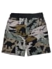 Bondi Shorts 'Dinoallover' in Schwarz/ Beige