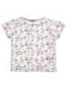 Bondi Shirt 'Pferdeallover' in Weiß/ Rosa/ Orange
