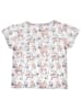 Bondi Shirt 'Pferdeallover' in Weiß/ Rosa/ Orange
